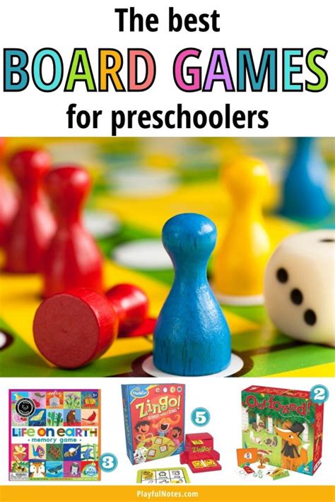 50 of the Best Board Games for Preschoolers .